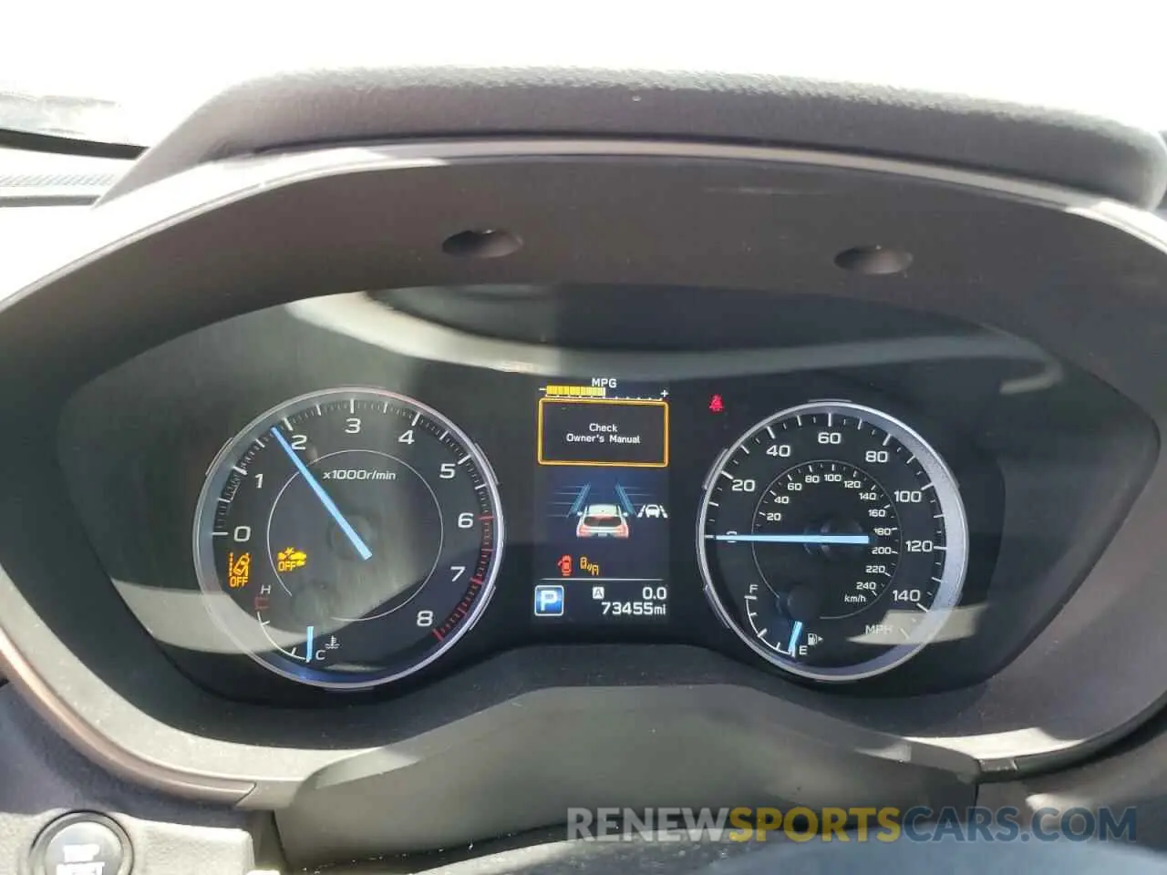 9 fotografías del automóvil dañado 4S4WMAPDXK3459207 SUBARU ASCENT 2019