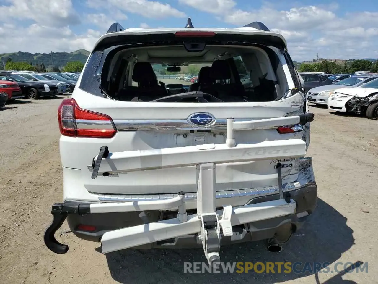 6 fotografías del automóvil dañado 4S4WMARD1K3423080 SUBARU ASCENT 2019