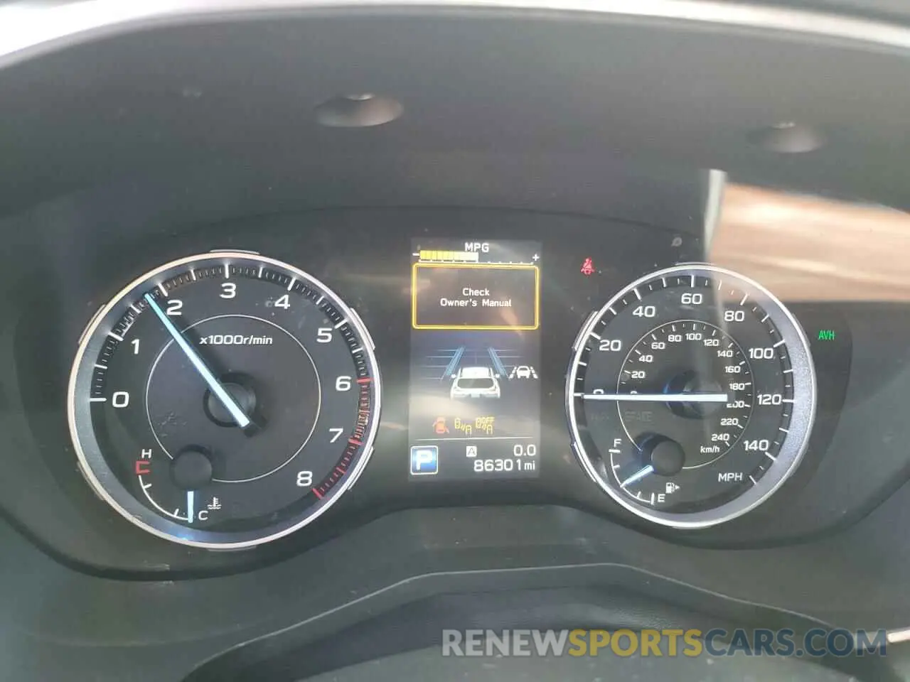 9 fotografías del automóvil dañado 4S4WMARD1K3423080 SUBARU ASCENT 2019