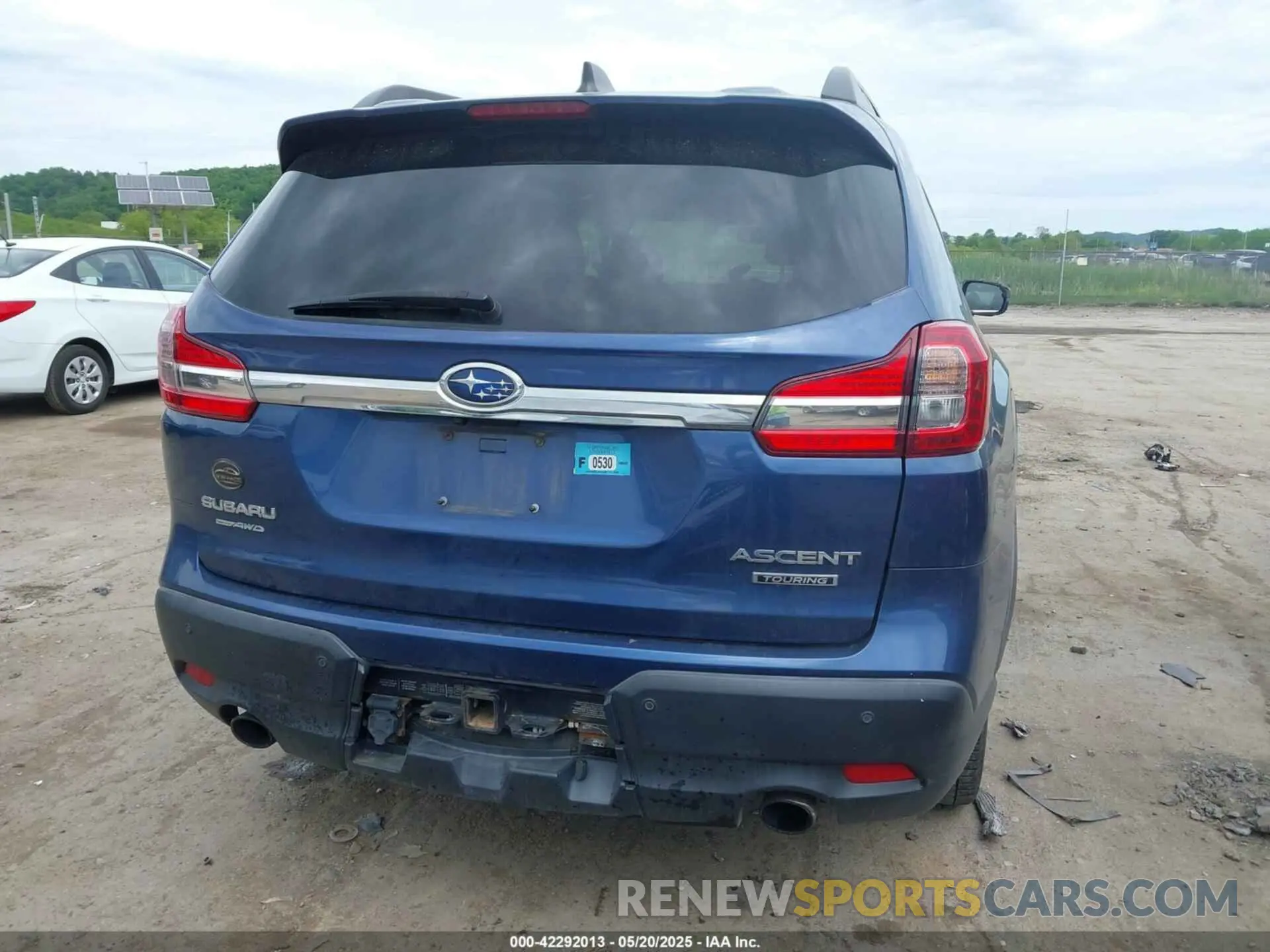17 fotografías del automóvil dañado 4S4WMARD2K3430488 SUBARU ASCENT 2019