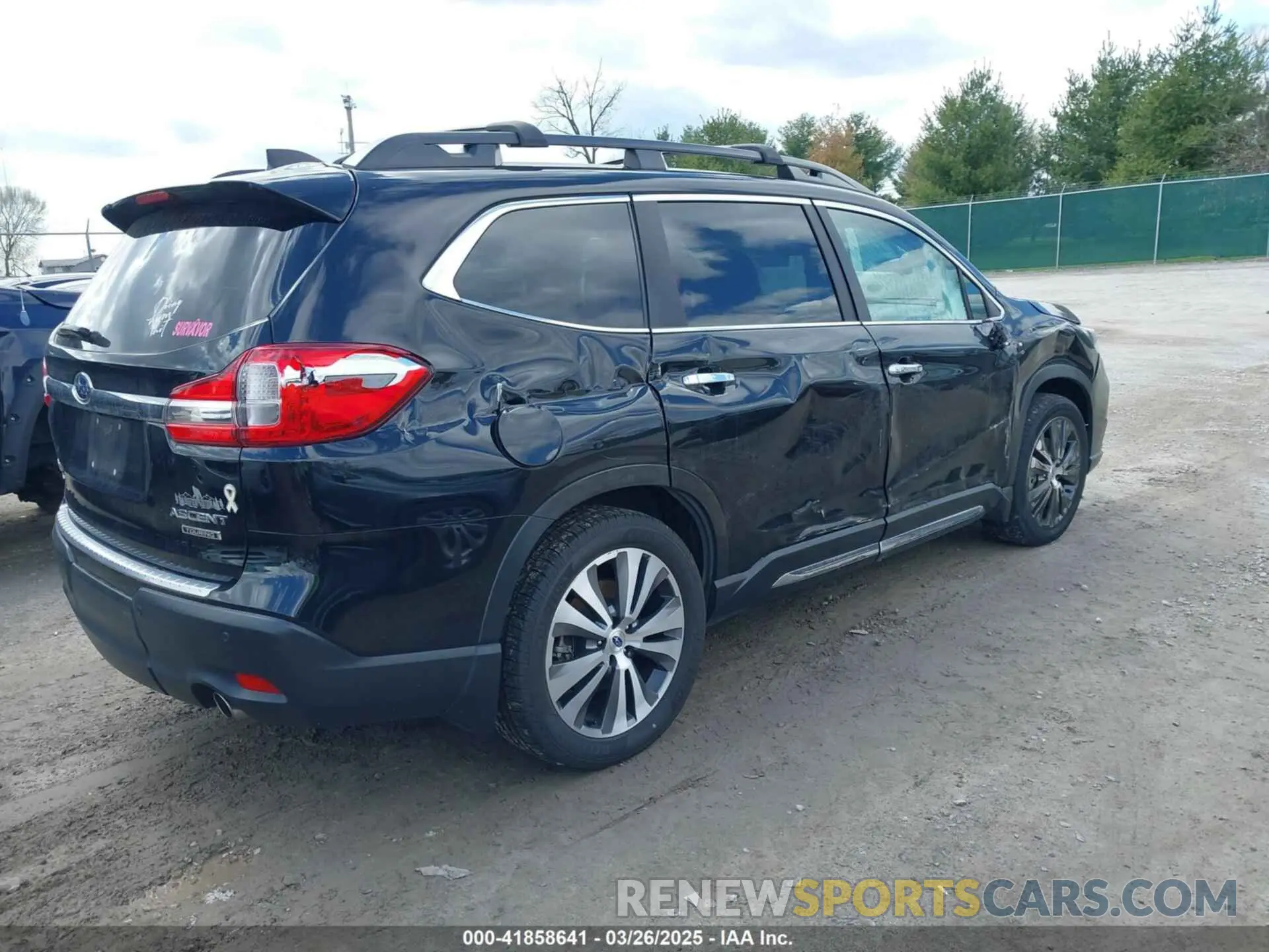4 fotografías del automóvil dañado 4S4WMARD2K3482493 SUBARU ASCENT 2019
