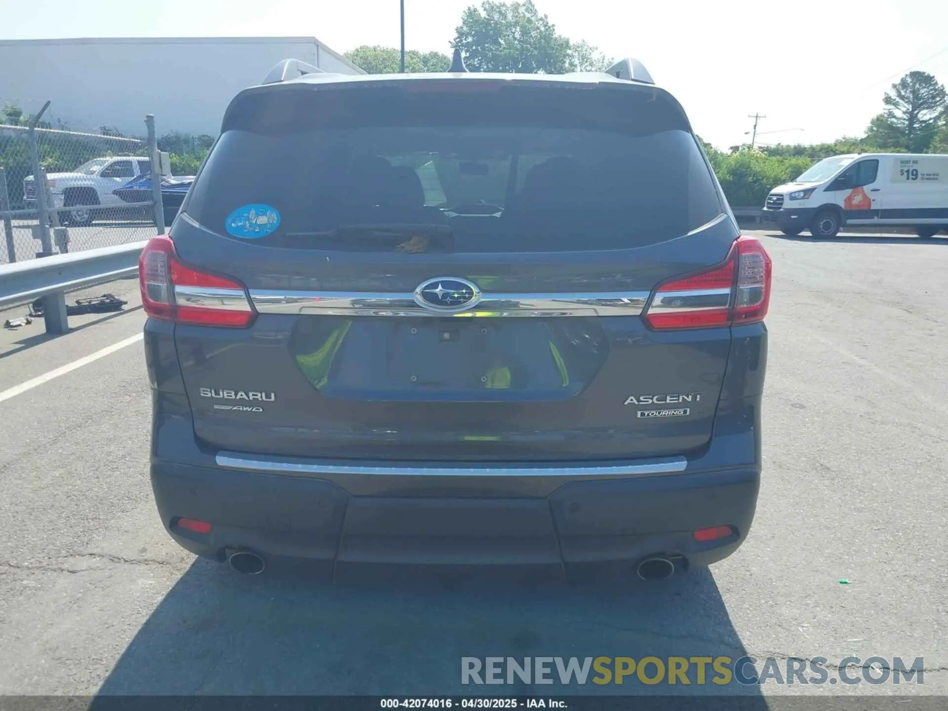 17 fotografías del automóvil dañado 4S4WMARD3K3420715 SUBARU ASCENT 2019