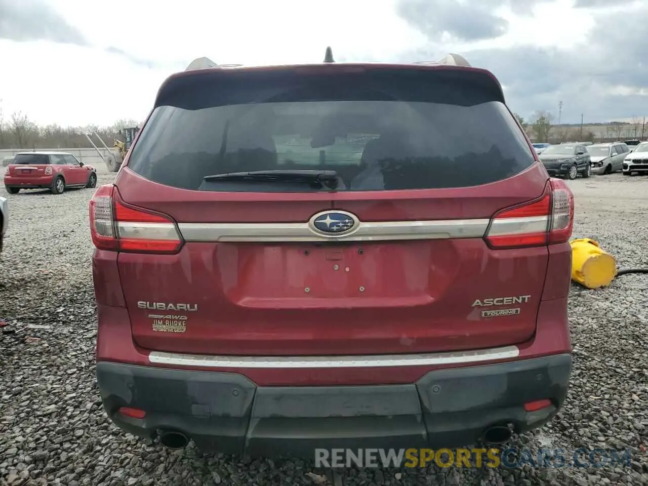 6 fotografías del automóvil dañado 4S4WMARD4K3414681 SUBARU ASCENT 2019