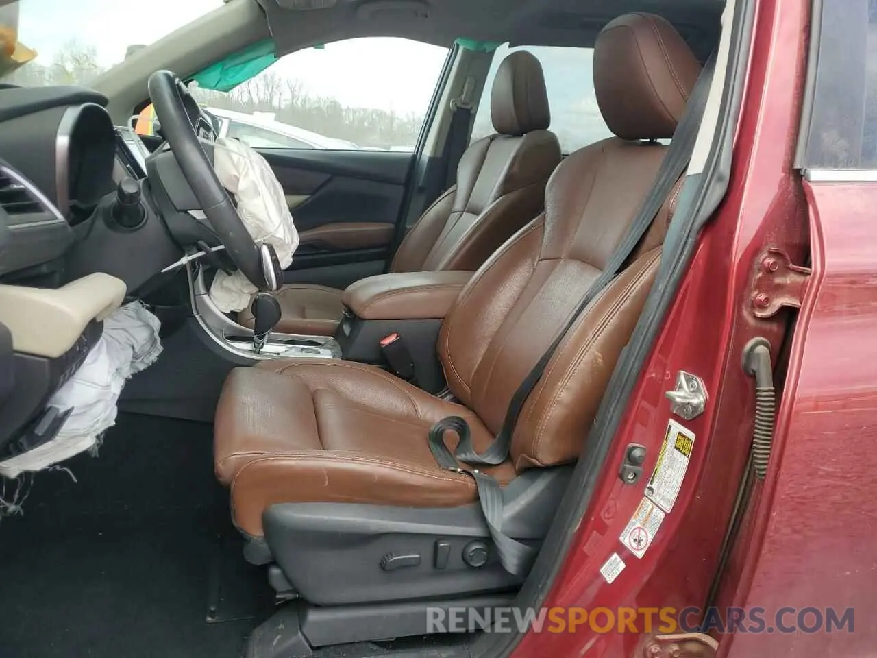 7 fotografías del automóvil dañado 4S4WMARD4K3414681 SUBARU ASCENT 2019