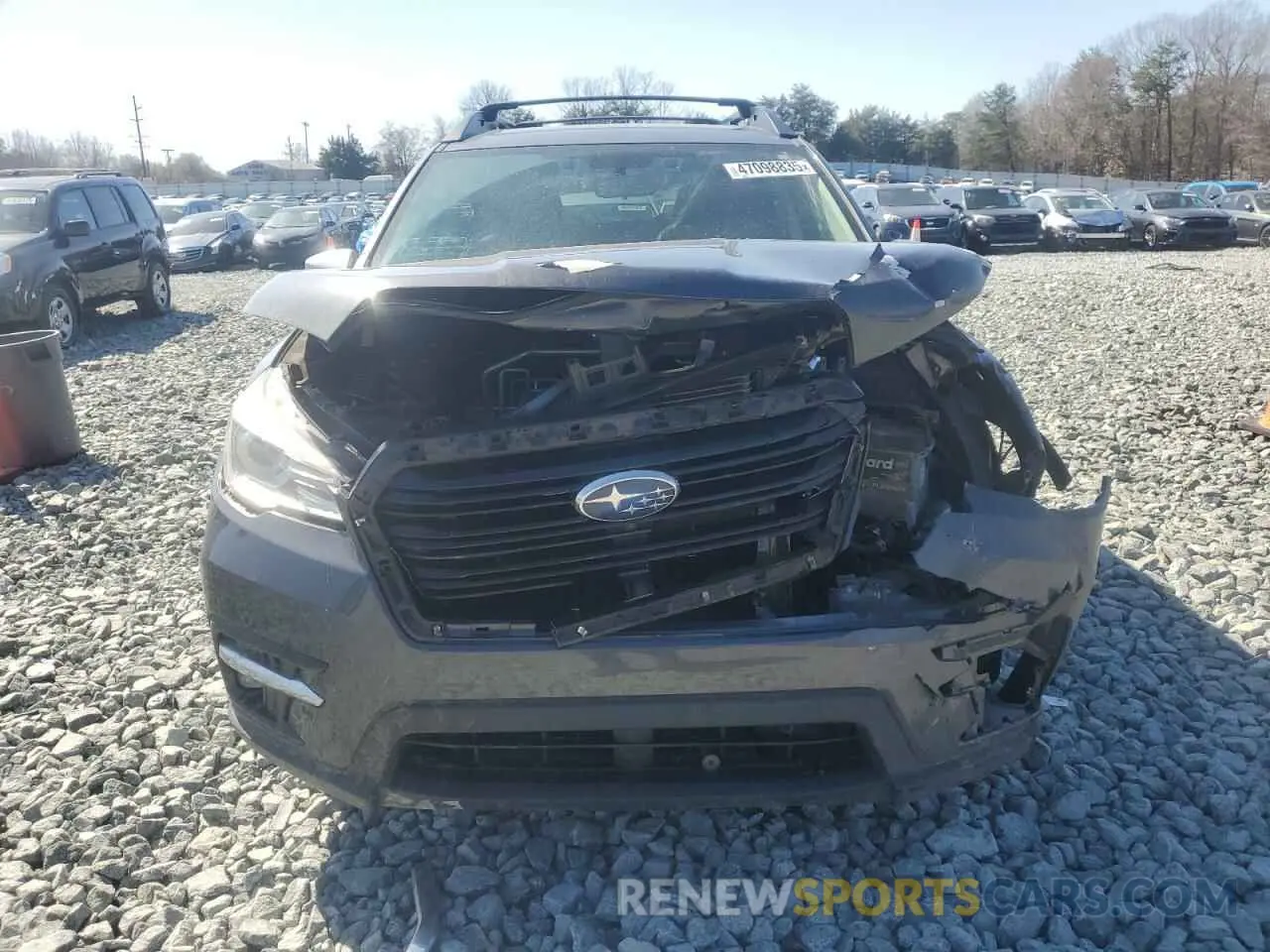 5 fotografías del automóvil dañado 4S4WMARD7K3402010 SUBARU ASCENT 2019