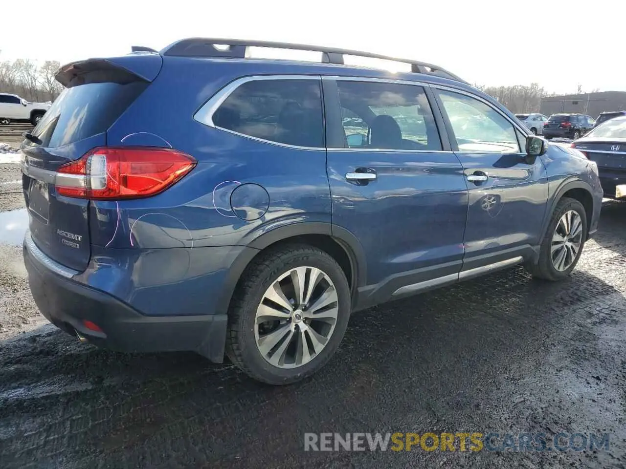 3 fotografías del automóvil dañado 4S4WMARD7K3427103 SUBARU ASCENT 2019