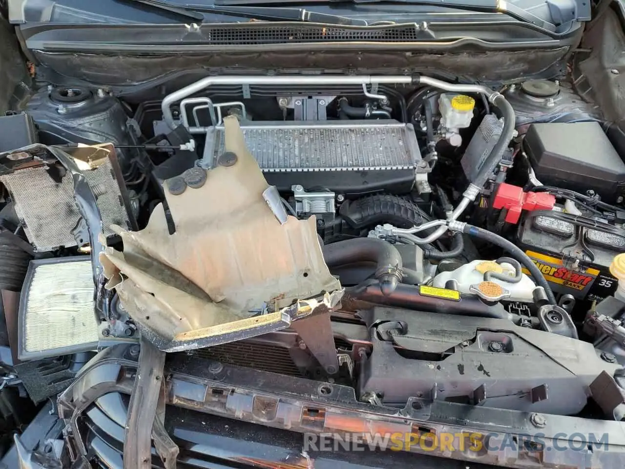 12 fotografías del automóvil dañado 4S4WMARD7K3481369 SUBARU ASCENT 2019