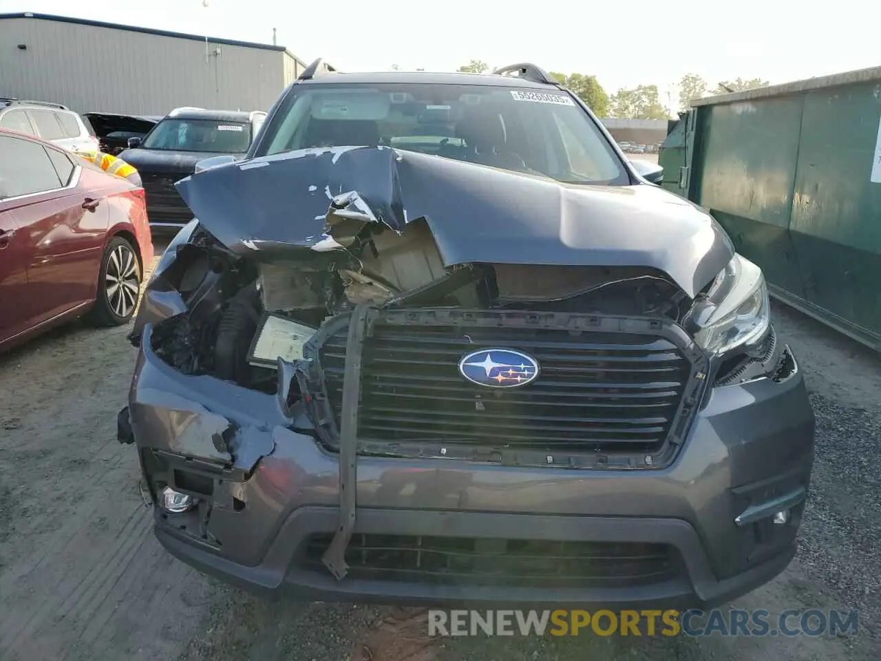 5 fotografías del automóvil dañado 4S4WMARD7K3481369 SUBARU ASCENT 2019