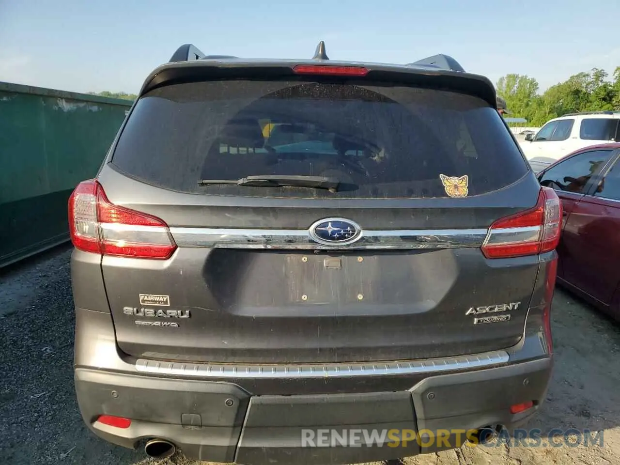 6 fotografías del automóvil dañado 4S4WMARD7K3481369 SUBARU ASCENT 2019