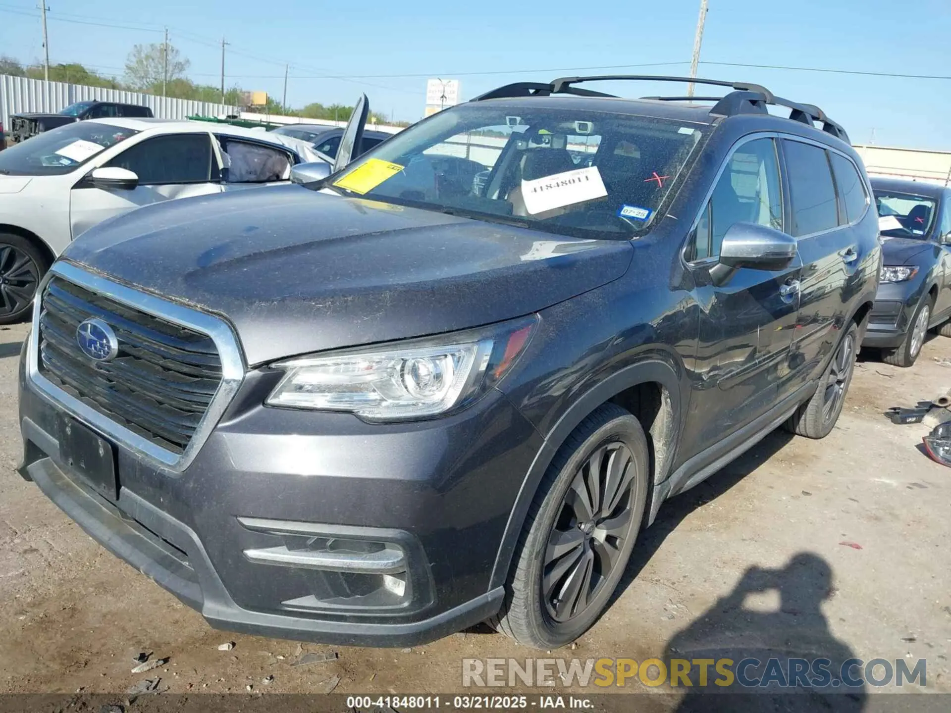 2 fotografías del automóvil dañado 4S4WMARD7K3483428 SUBARU ASCENT 2019