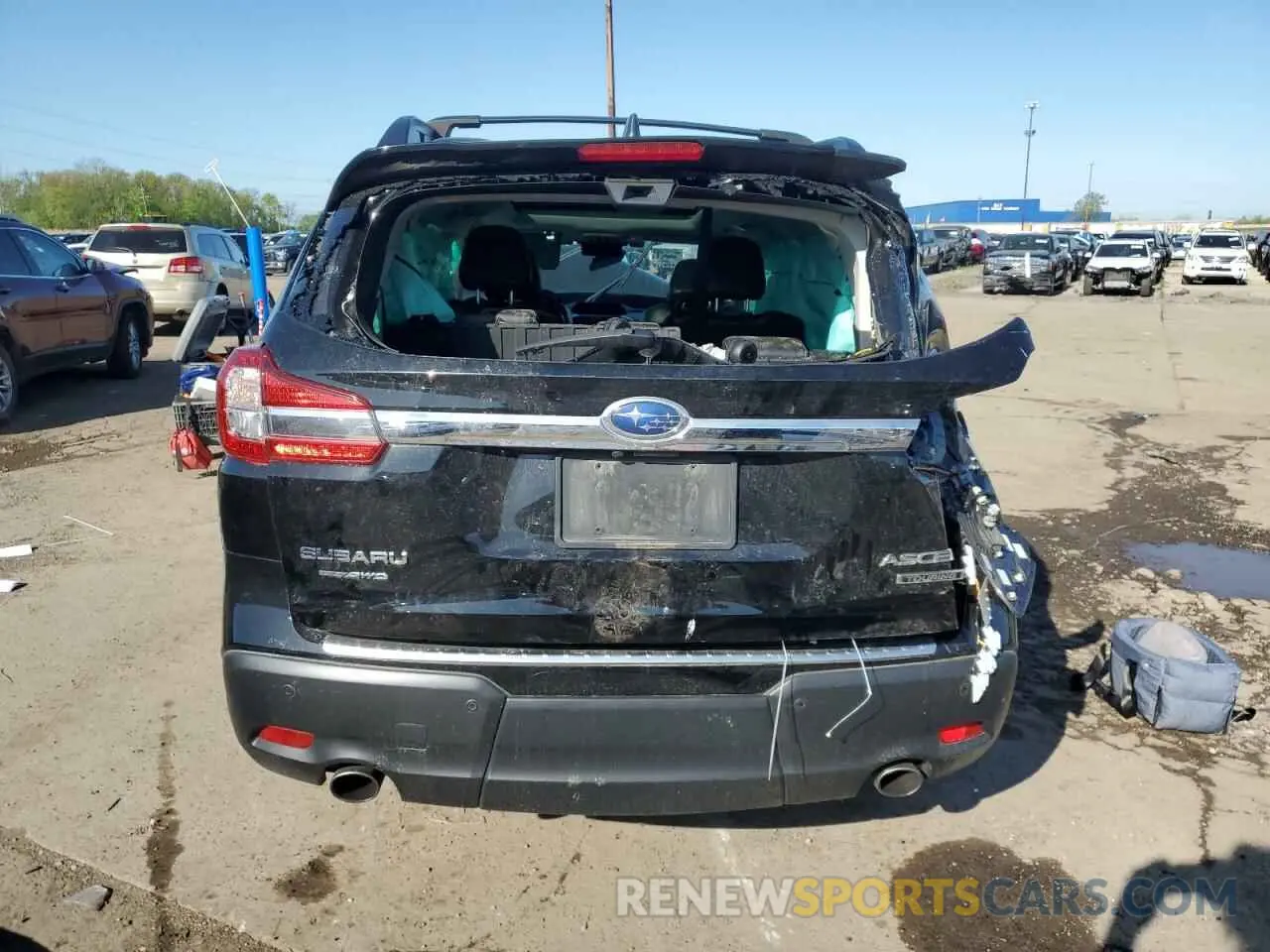 6 fotografías del automóvil dañado 4S4WMARD8K3431287 SUBARU ASCENT 2019