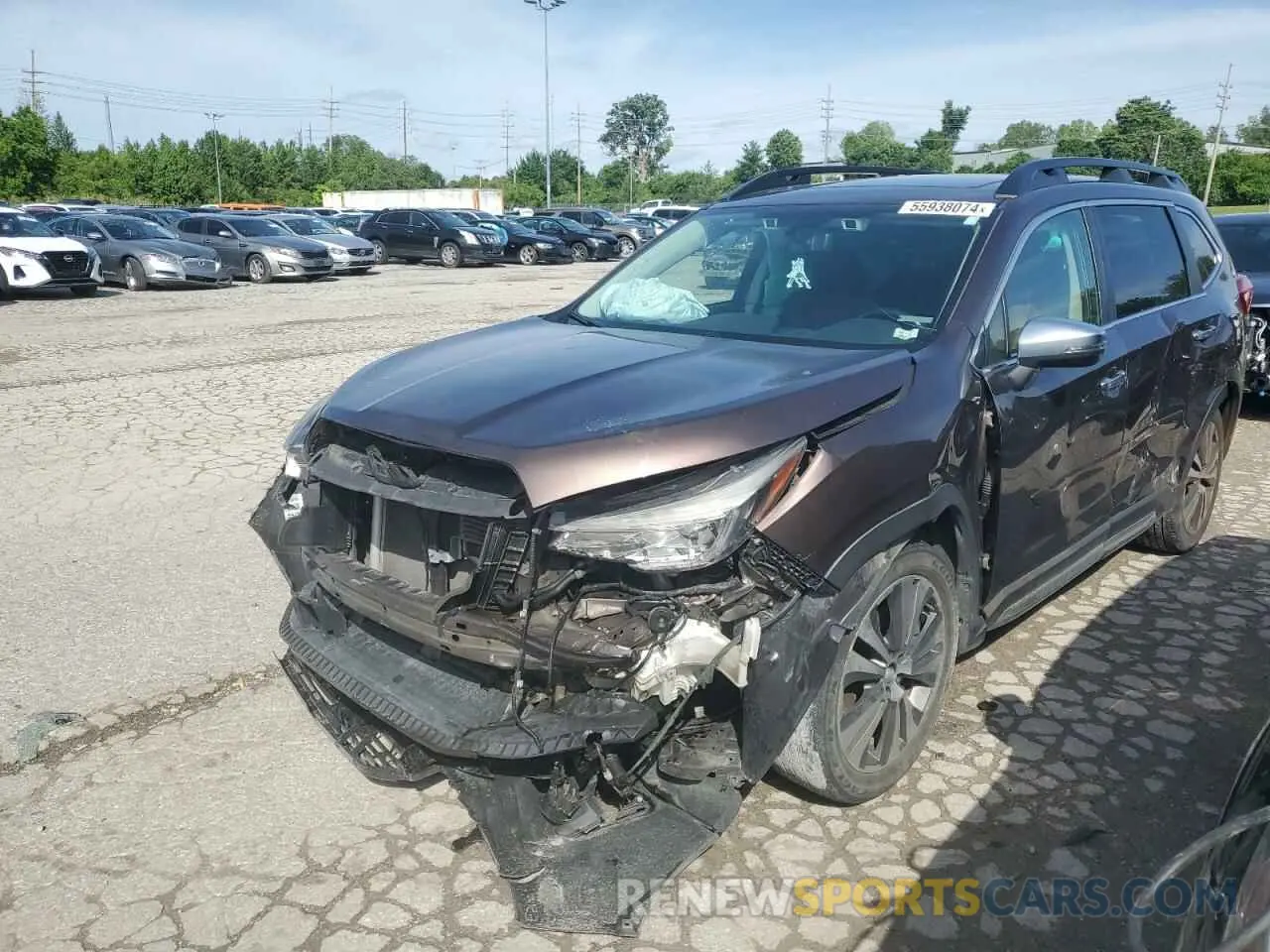 1 fotografías del automóvil dañado 4S4WMARDXK3401711 SUBARU ASCENT 2019