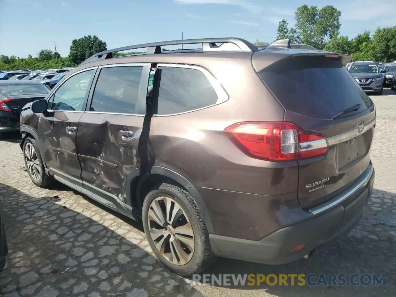 2 fotografías del automóvil dañado 4S4WMARDXK3401711 SUBARU ASCENT 2019