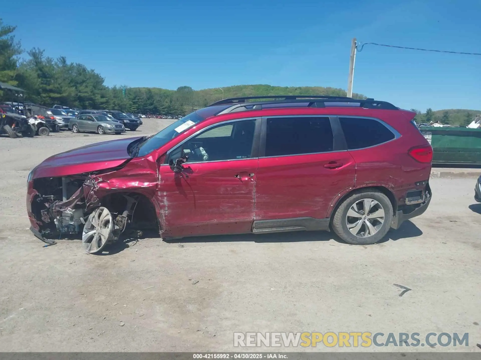 15 fotografías del automóvil dañado 4S4WMACD2L3438293 SUBARU ASCENT 2020