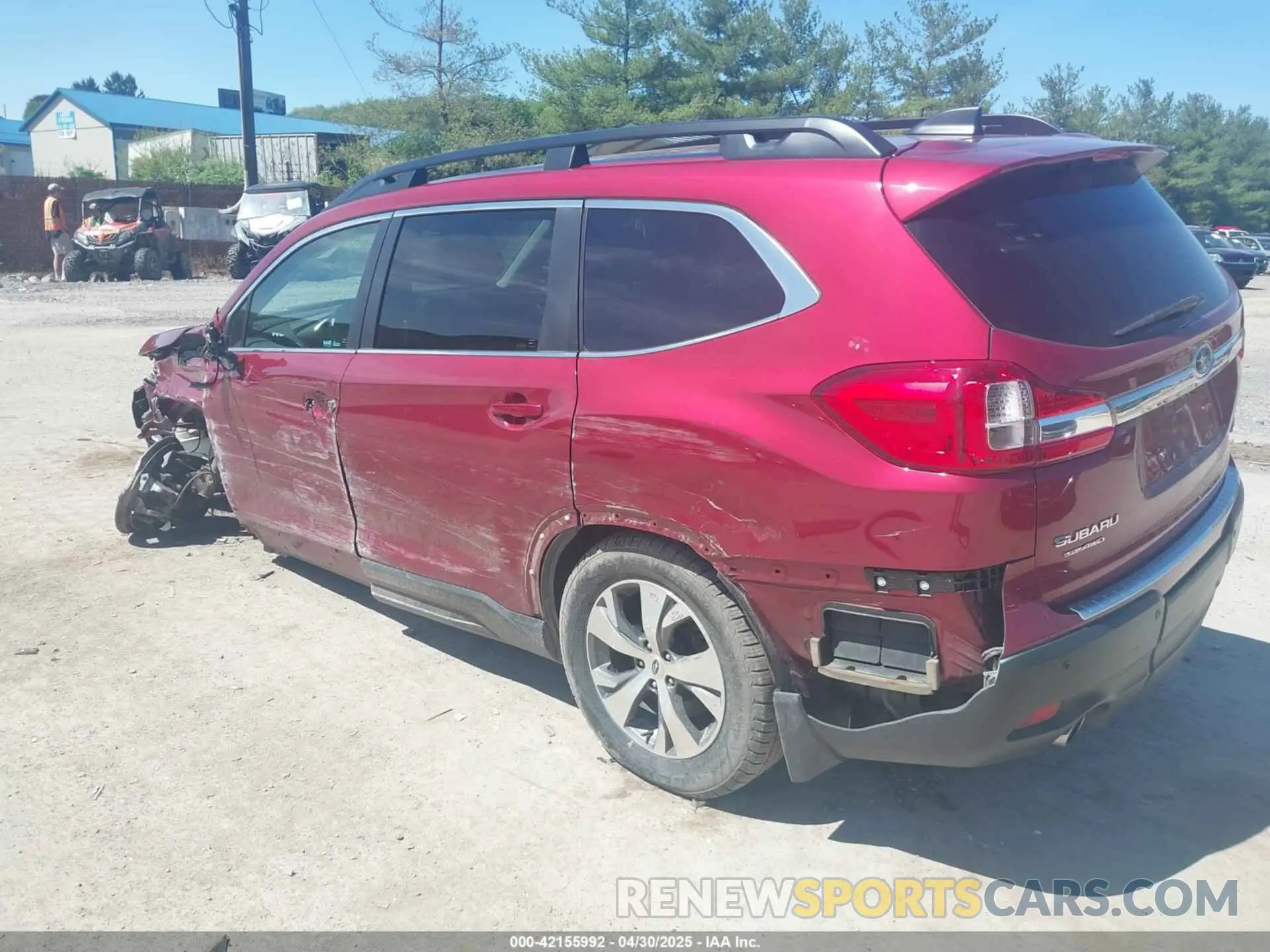 3 fotografías del automóvil dañado 4S4WMACD2L3438293 SUBARU ASCENT 2020