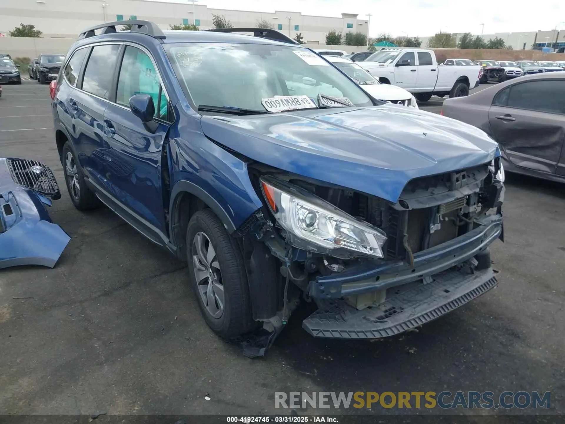 1 fotografías del automóvil dañado 4S4WMACD8L3478829 SUBARU ASCENT 2020