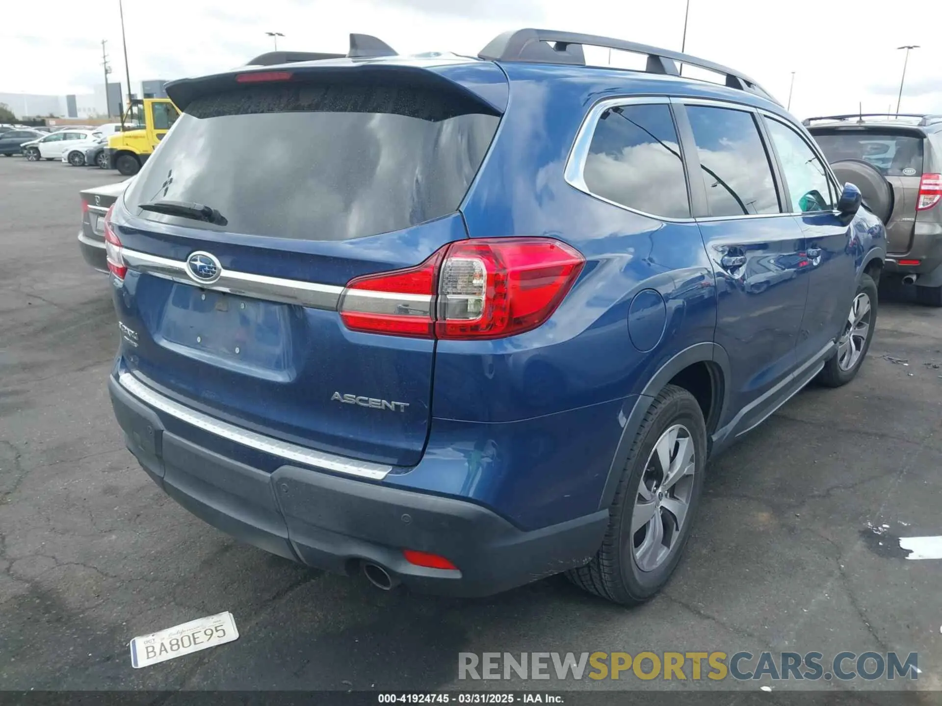 4 fotografías del automóvil dañado 4S4WMACD8L3478829 SUBARU ASCENT 2020