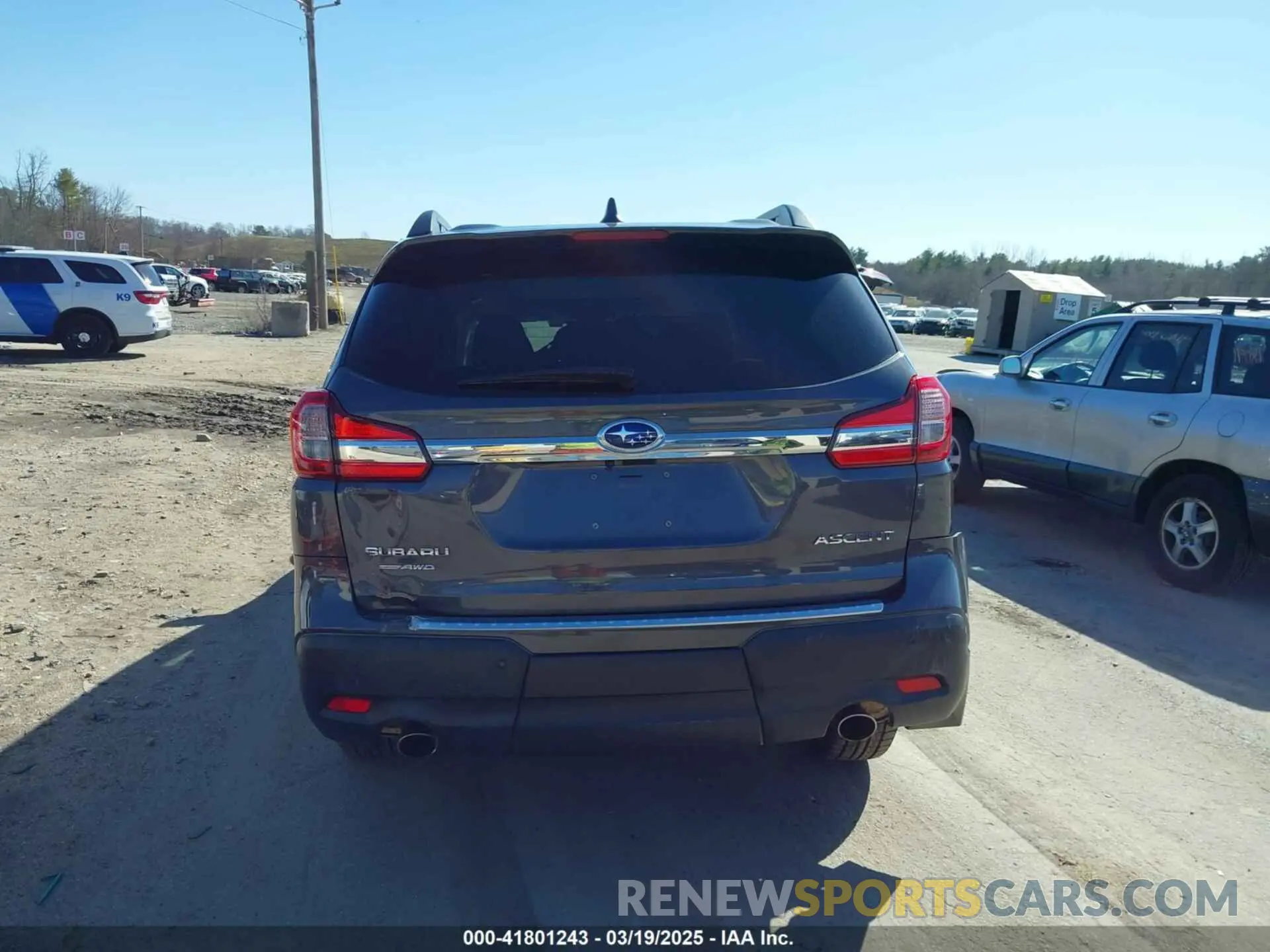 16 fotografías del automóvil dañado 4S4WMAEDXL3404390 SUBARU ASCENT 2020