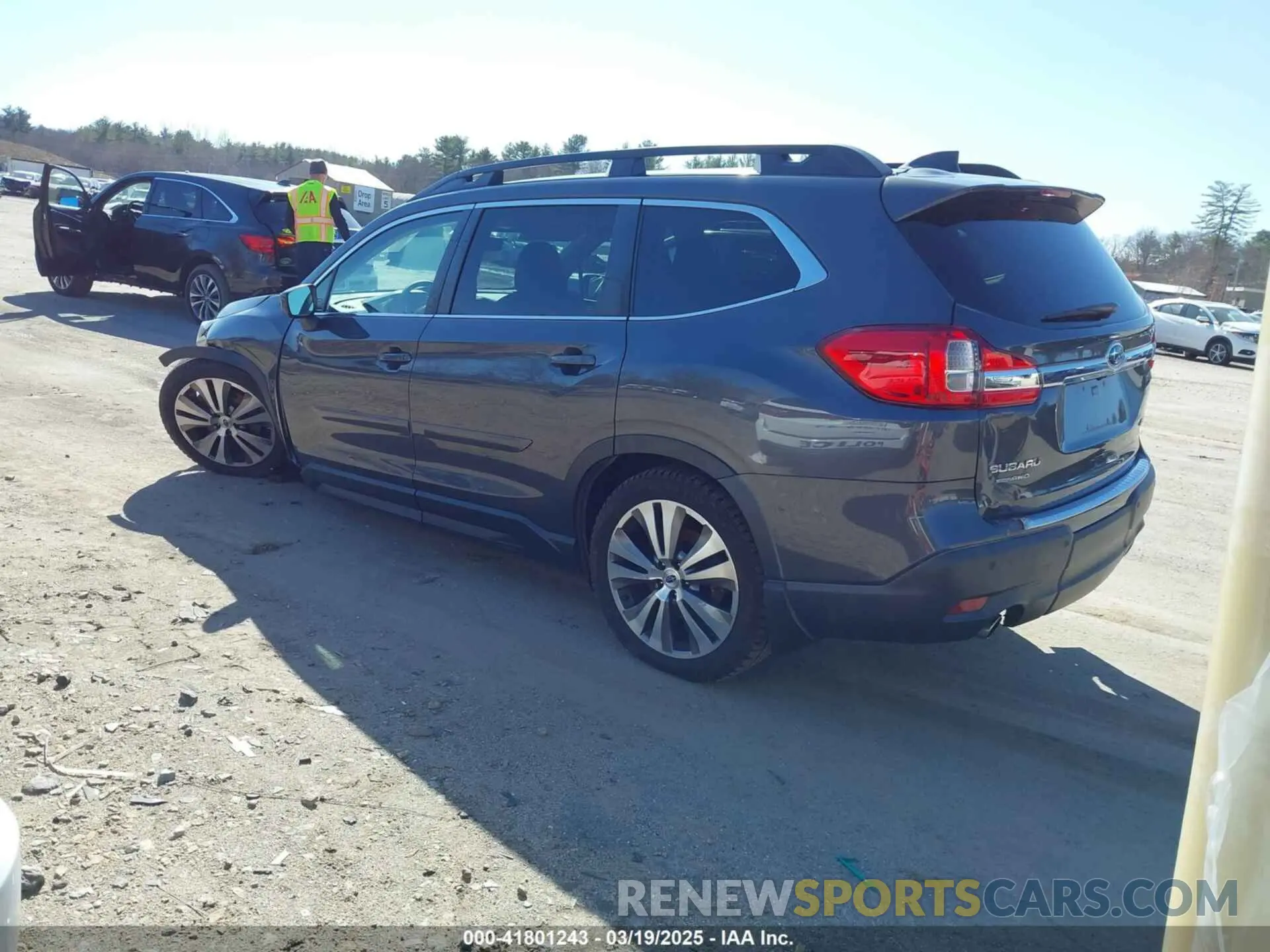 3 fotografías del automóvil dañado 4S4WMAEDXL3404390 SUBARU ASCENT 2020