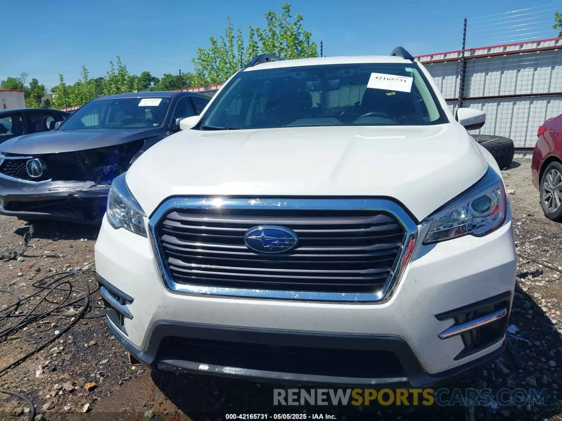 12 fotografías del automóvil dañado 4S4WMAFD3L3452019 SUBARU ASCENT 2020