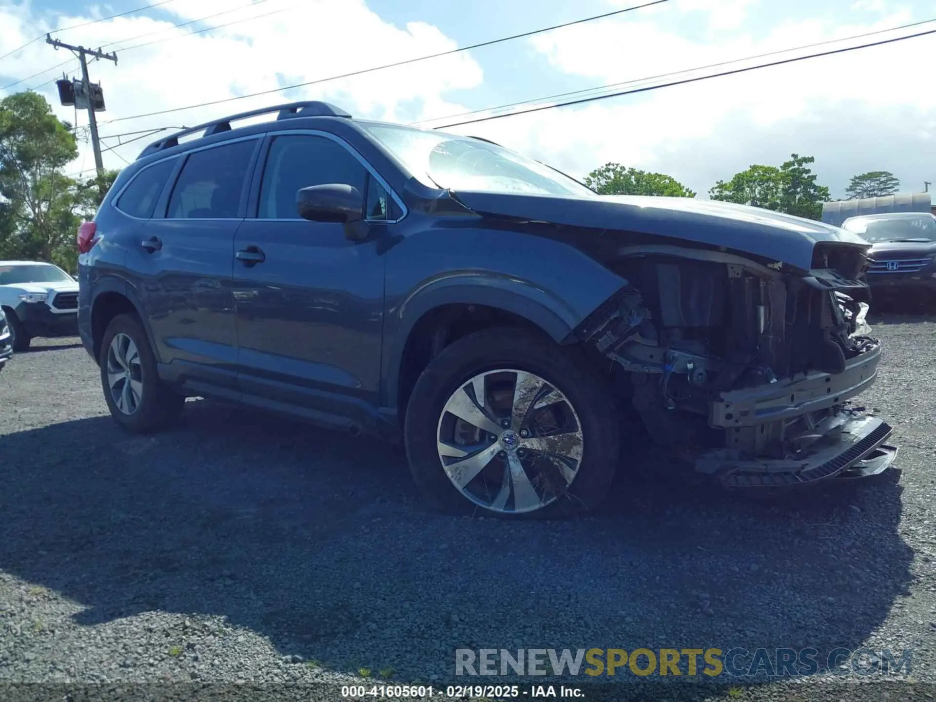 1 fotografías del automóvil dañado 4S4WMAFD3L3460377 SUBARU ASCENT 2020