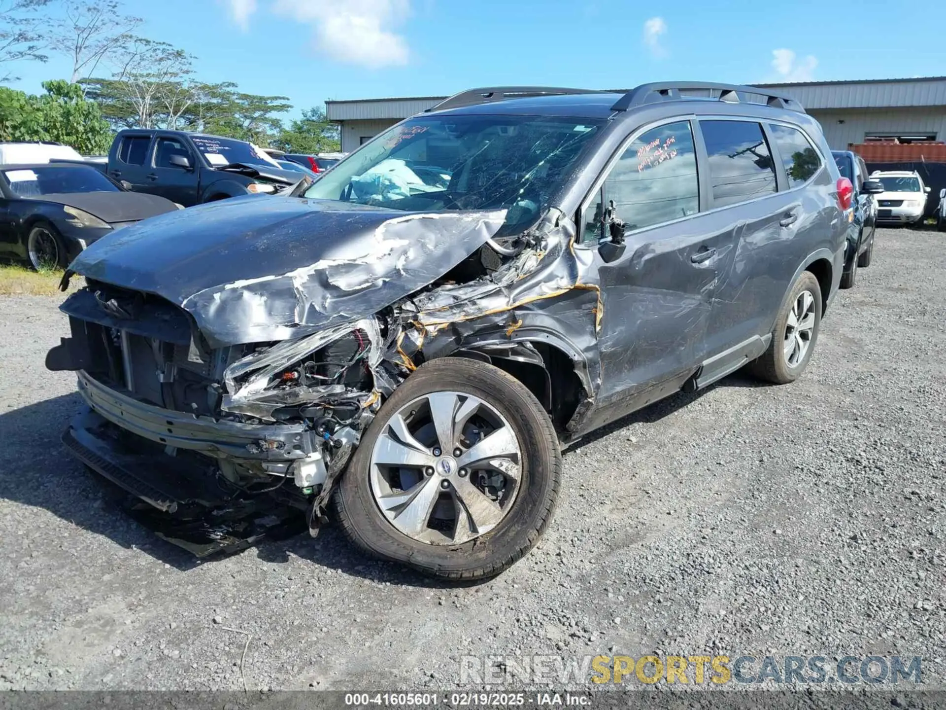 2 fotografías del automóvil dañado 4S4WMAFD3L3460377 SUBARU ASCENT 2020
