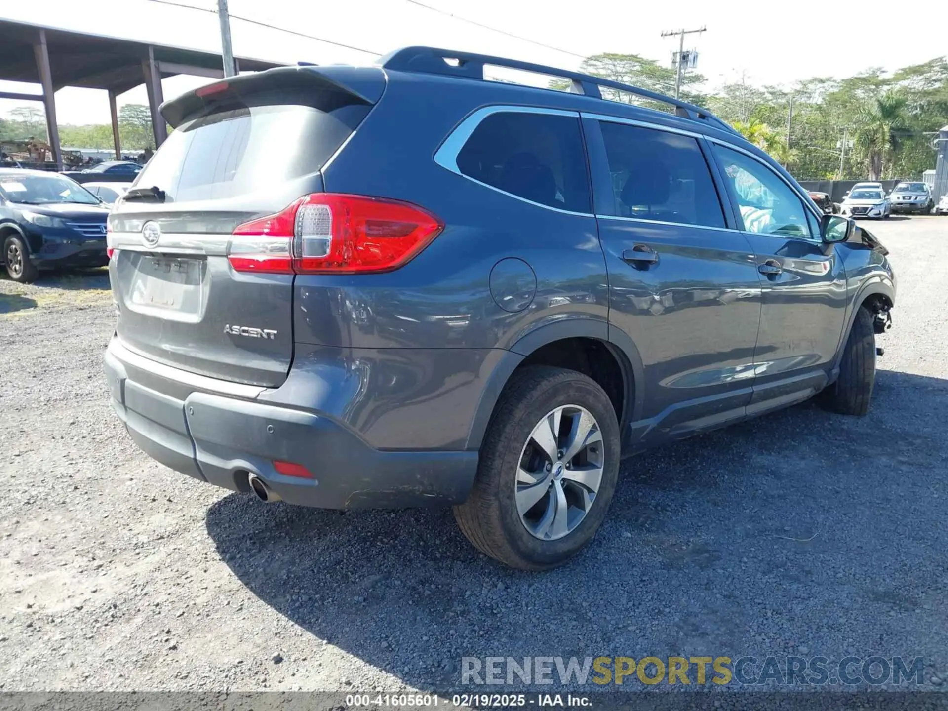 4 fotografías del automóvil dañado 4S4WMAFD3L3460377 SUBARU ASCENT 2020