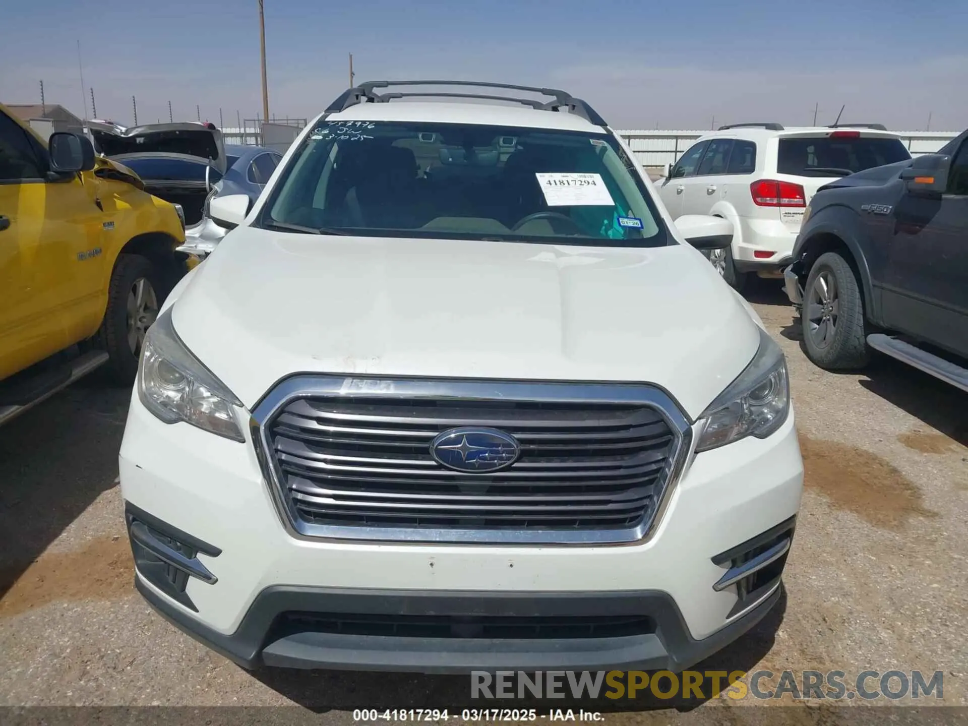 12 fotografías del automóvil dañado 4S4WMAFD4L3446925 SUBARU ASCENT 2020