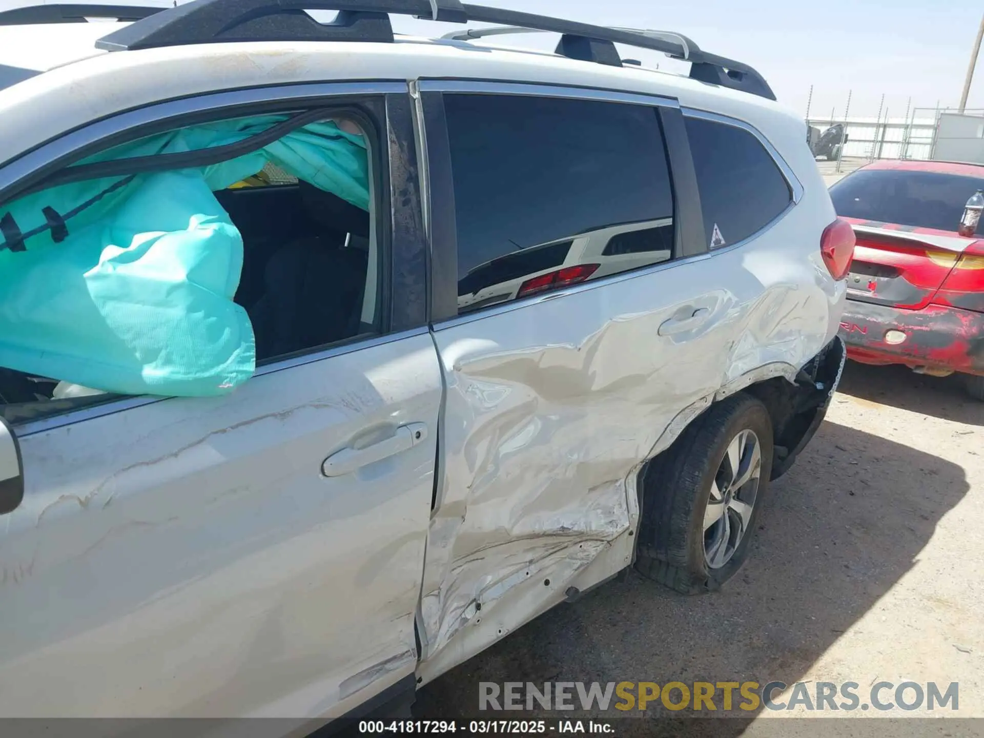 6 fotografías del automóvil dañado 4S4WMAFD4L3446925 SUBARU ASCENT 2020