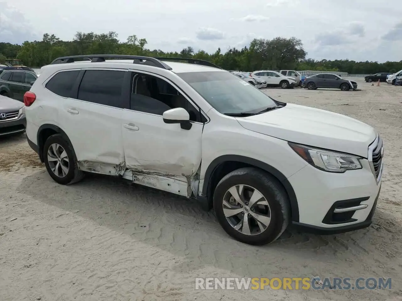4 fotografías del automóvil dañado 4S4WMAFD6L3474256 SUBARU ASCENT 2020