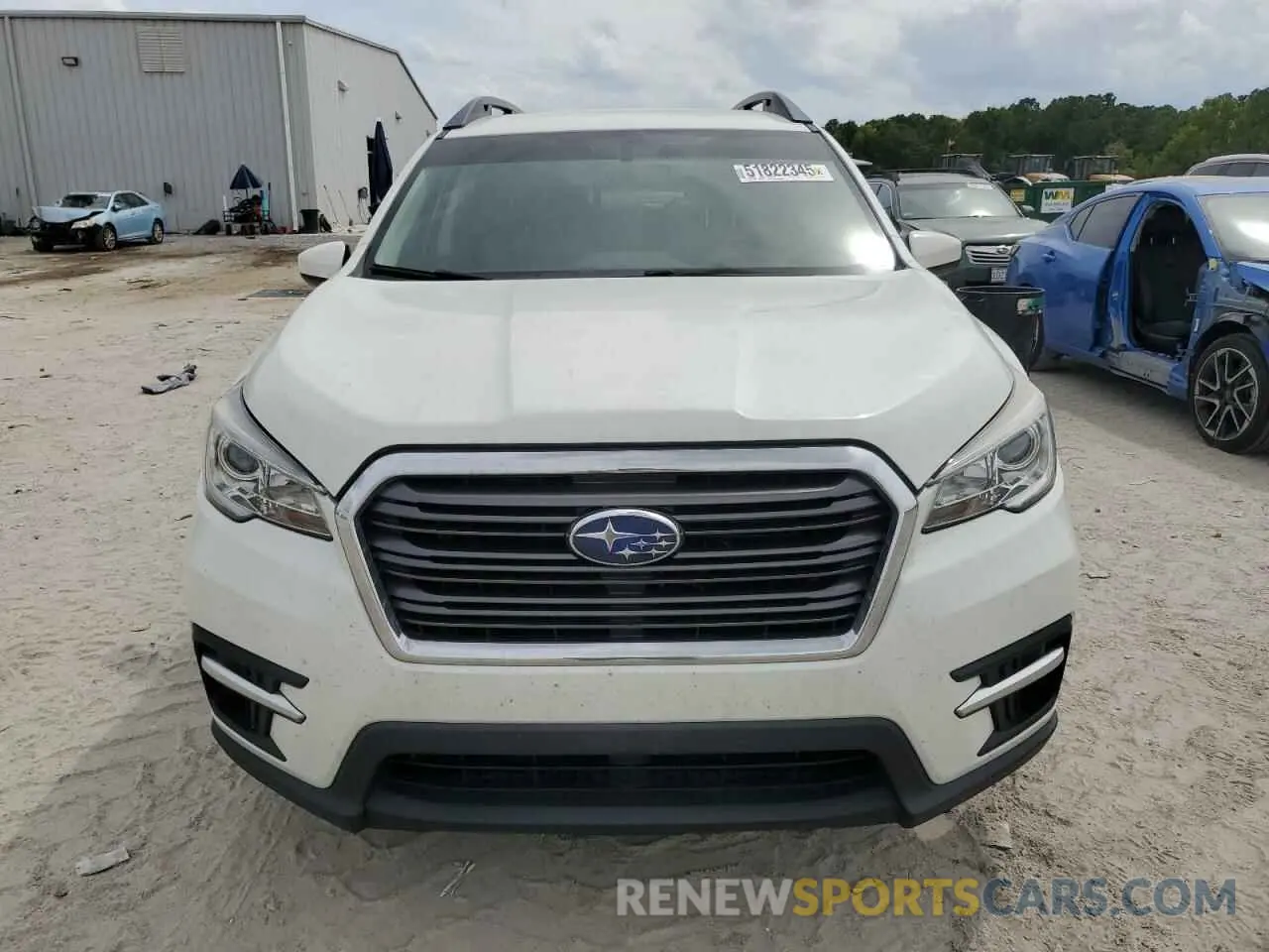 5 fotografías del automóvil dañado 4S4WMAFD6L3474256 SUBARU ASCENT 2020