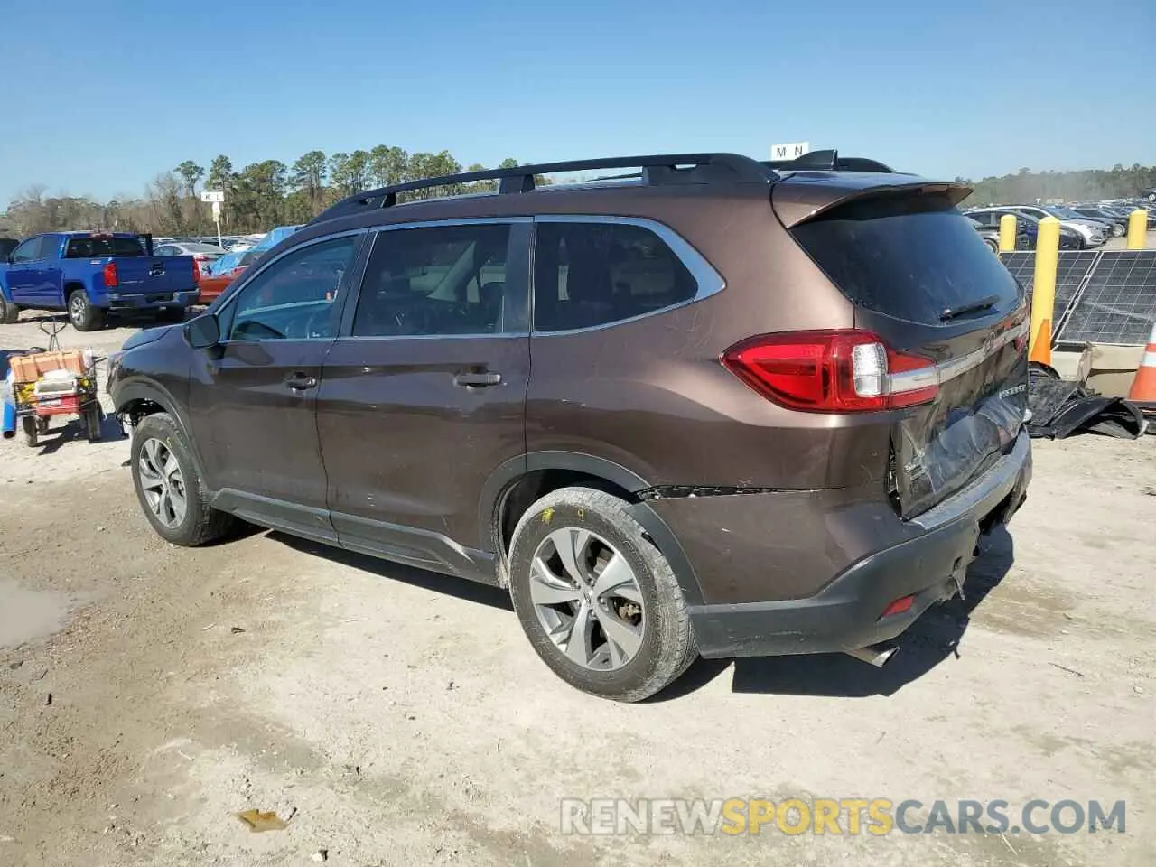 2 fotografías del automóvil dañado 4S4WMAFD9L3455636 SUBARU ASCENT 2020