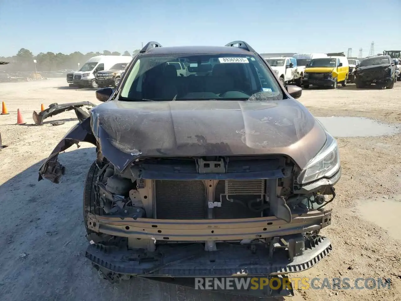 5 fotografías del automóvil dañado 4S4WMAFD9L3455636 SUBARU ASCENT 2020