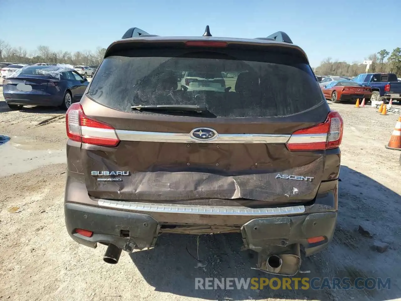 6 fotografías del automóvil dañado 4S4WMAFD9L3455636 SUBARU ASCENT 2020