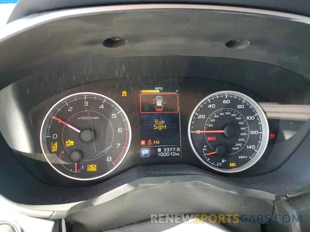 9 fotografías del automóvil dañado 4S4WMAFD9L3455636 SUBARU ASCENT 2020
