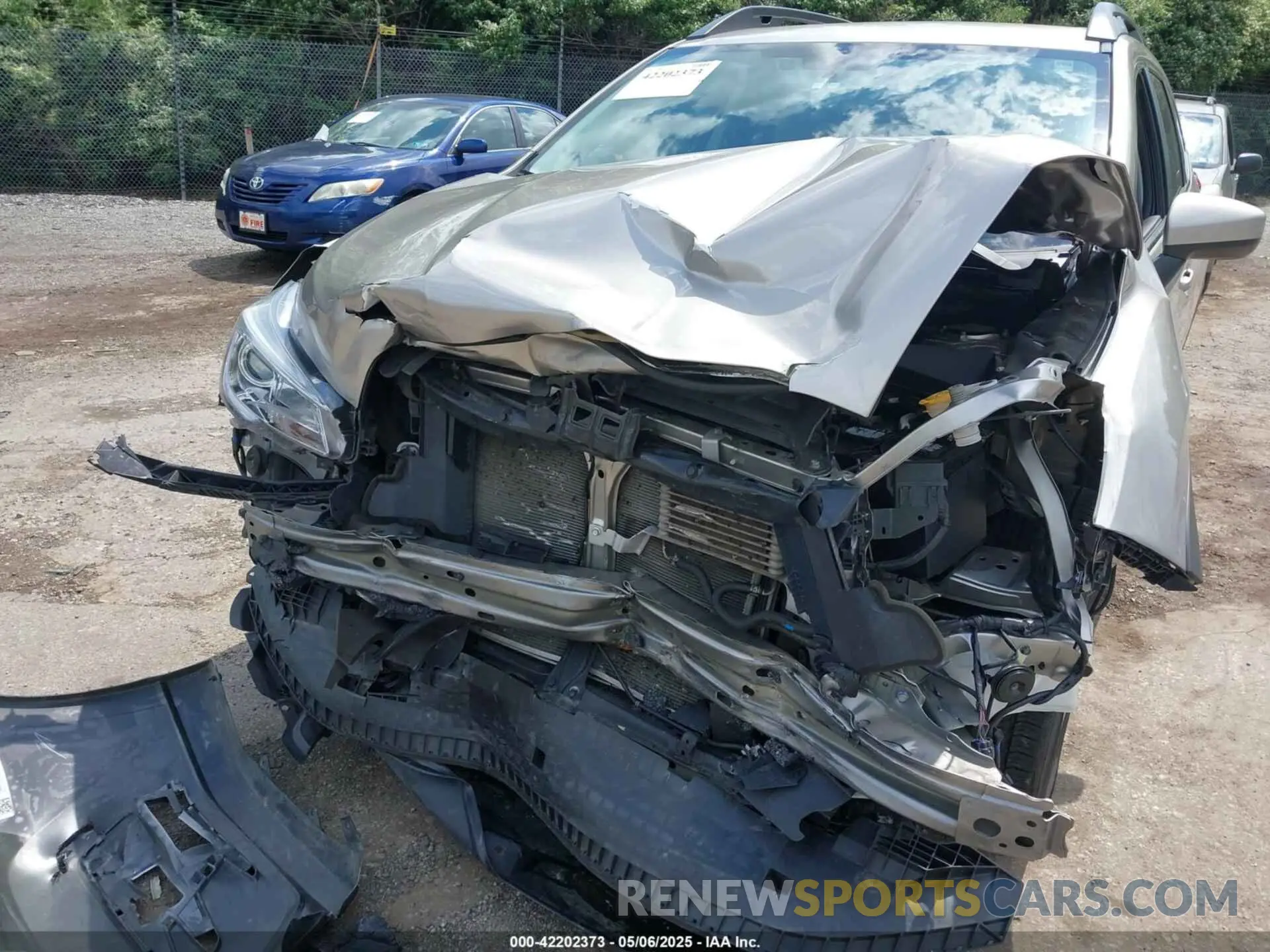 10 fotografías del automóvil dañado 4S4WMAFDXL3466046 SUBARU ASCENT 2020