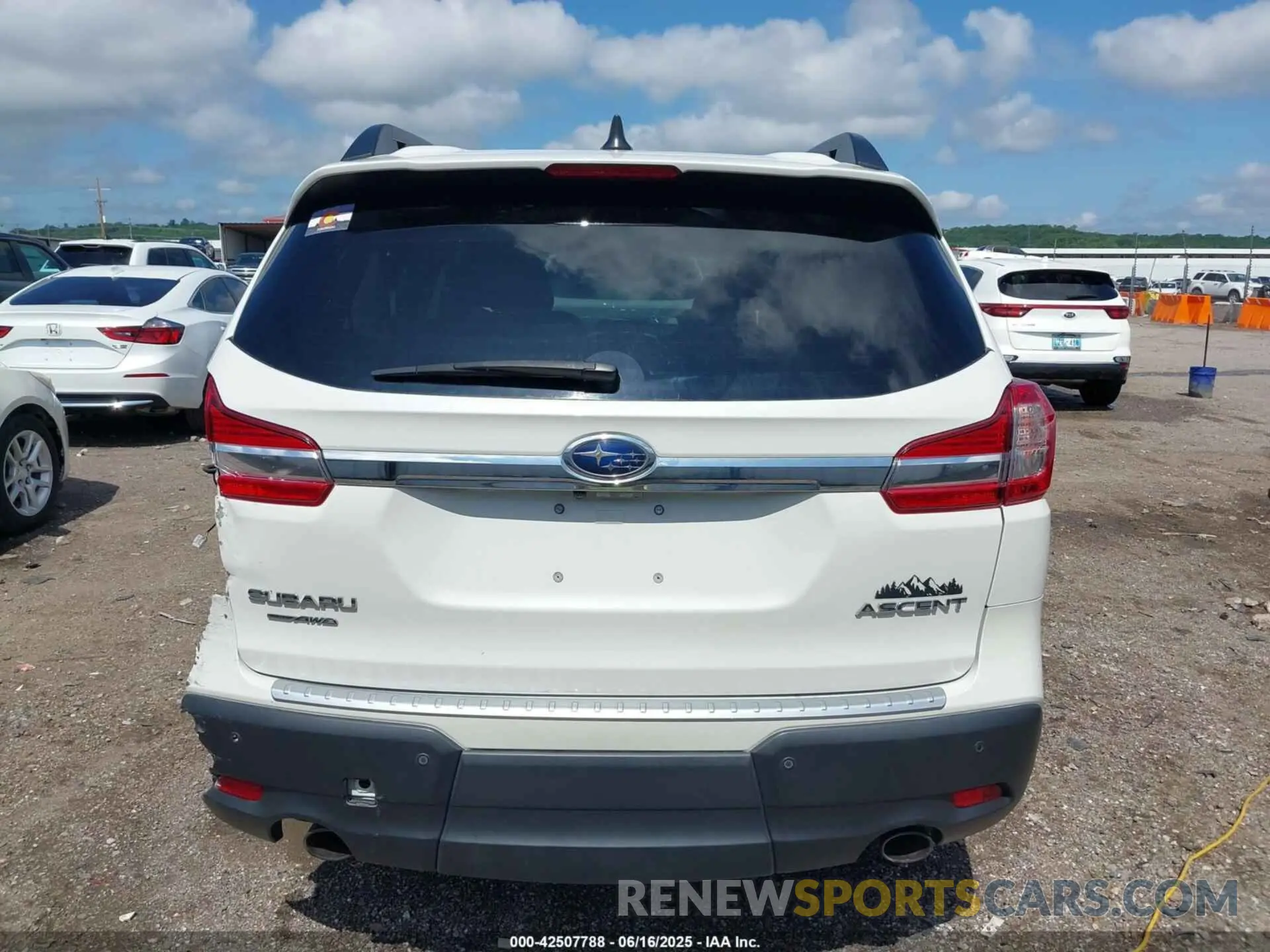 16 fotografías del automóvil dañado 4S4WMAFDXL3471070 SUBARU ASCENT 2020