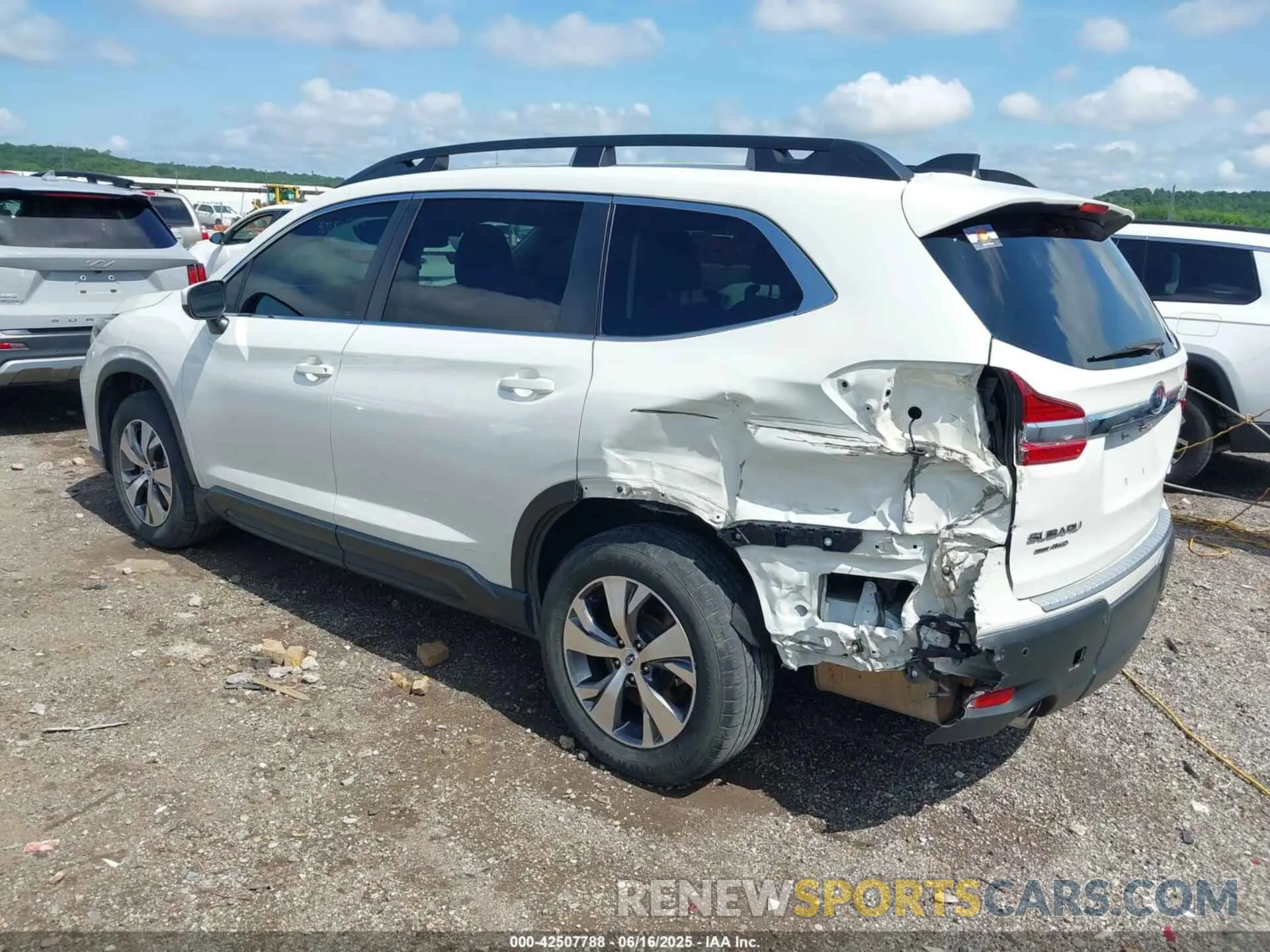 3 fotografías del automóvil dañado 4S4WMAFDXL3471070 SUBARU ASCENT 2020