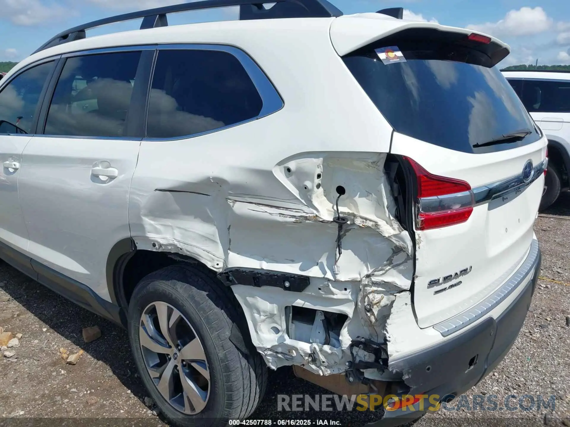 6 fotografías del automóvil dañado 4S4WMAFDXL3471070 SUBARU ASCENT 2020