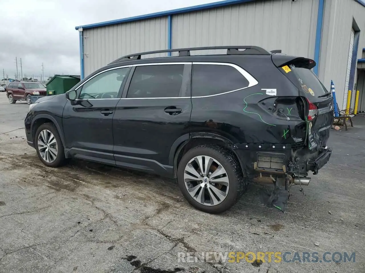 2 fotografías del automóvil dañado 4S4WMAHD1L3476879 SUBARU ASCENT 2020