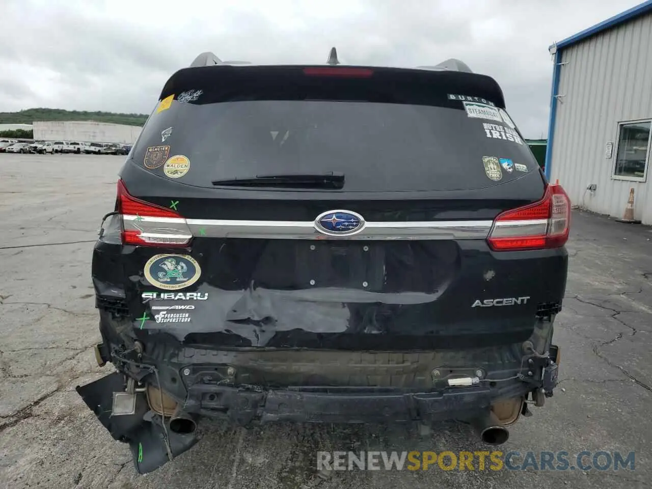 6 fotografías del automóvil dañado 4S4WMAHD1L3476879 SUBARU ASCENT 2020