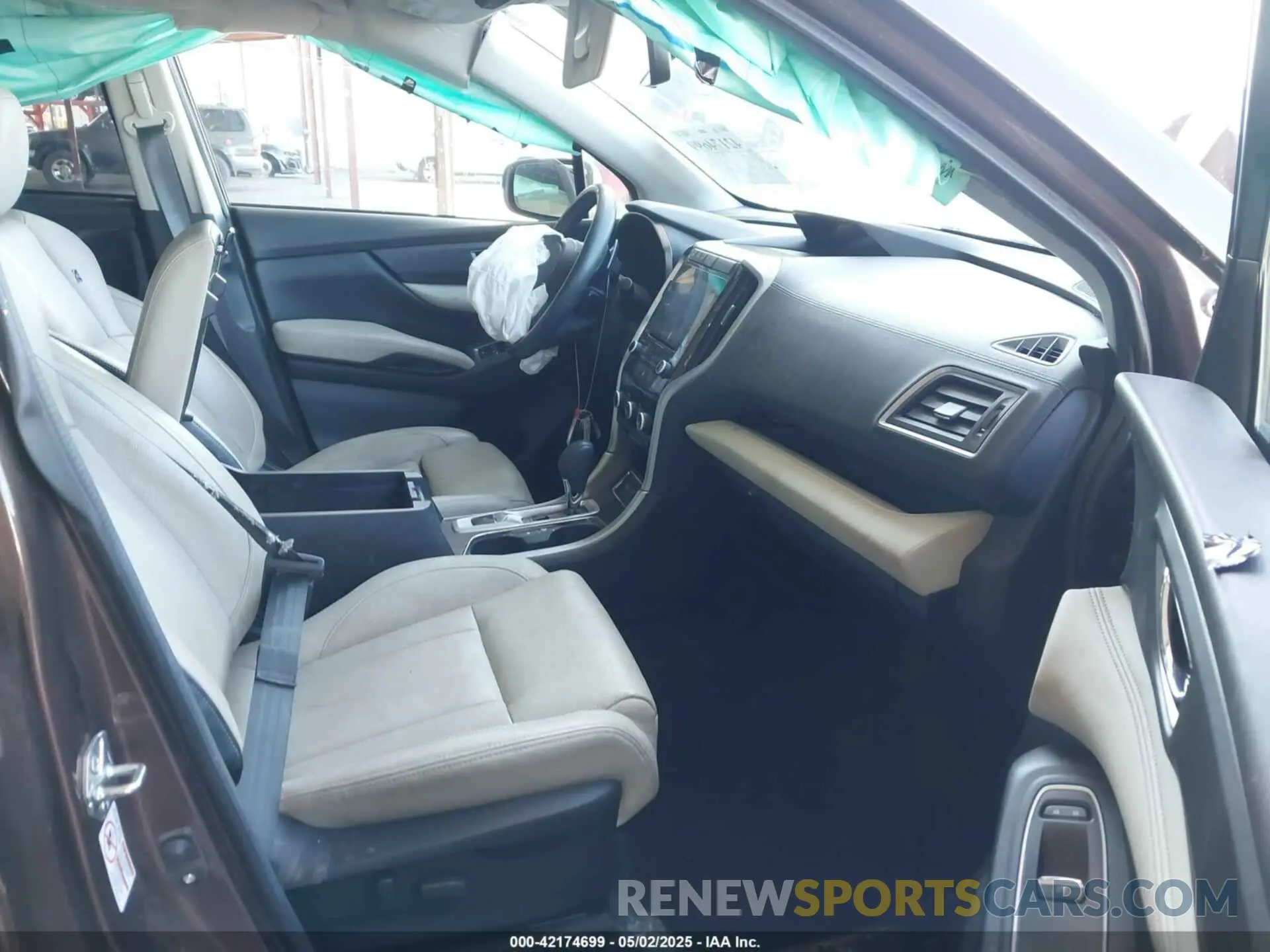 5 fotografías del automóvil dañado 4S4WMAJD3L3407914 SUBARU ASCENT 2020