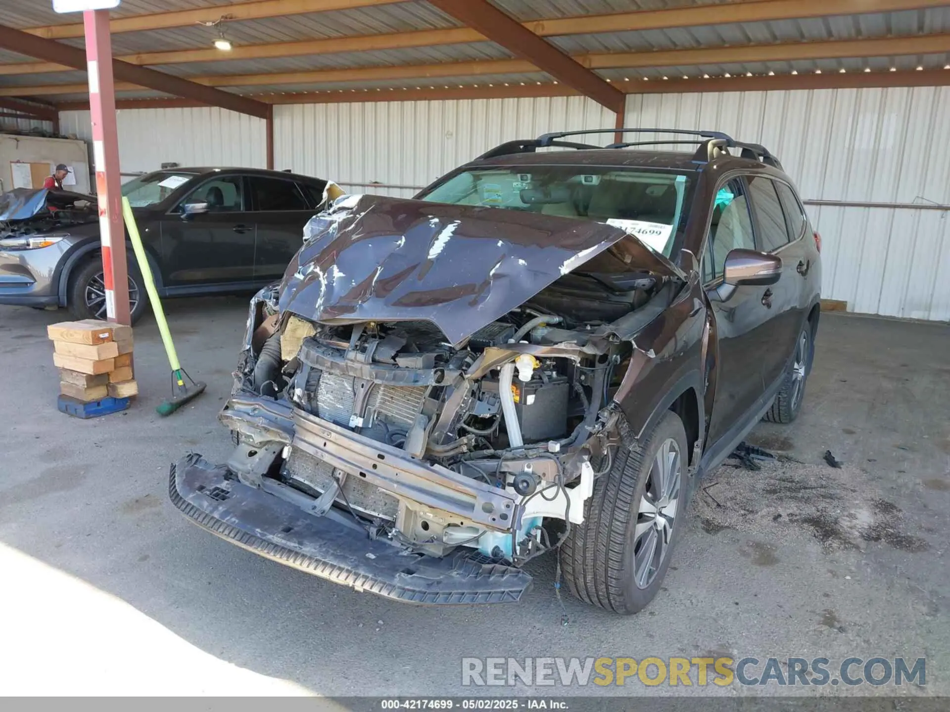 6 fotografías del automóvil dañado 4S4WMAJD3L3407914 SUBARU ASCENT 2020