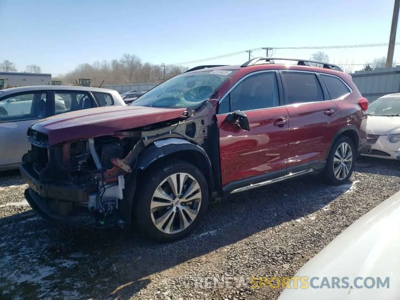 1 fotografías del automóvil dañado 4S4WMALD5L3454391 SUBARU ASCENT 2020