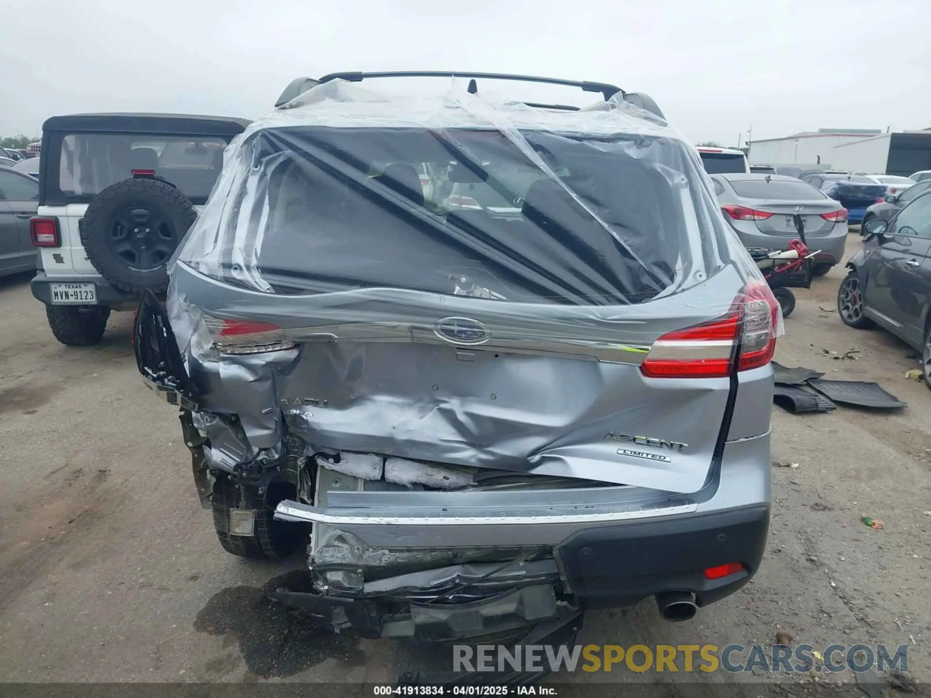 16 fotografías del automóvil dañado 4S4WMALD8L3447788 SUBARU ASCENT 2020