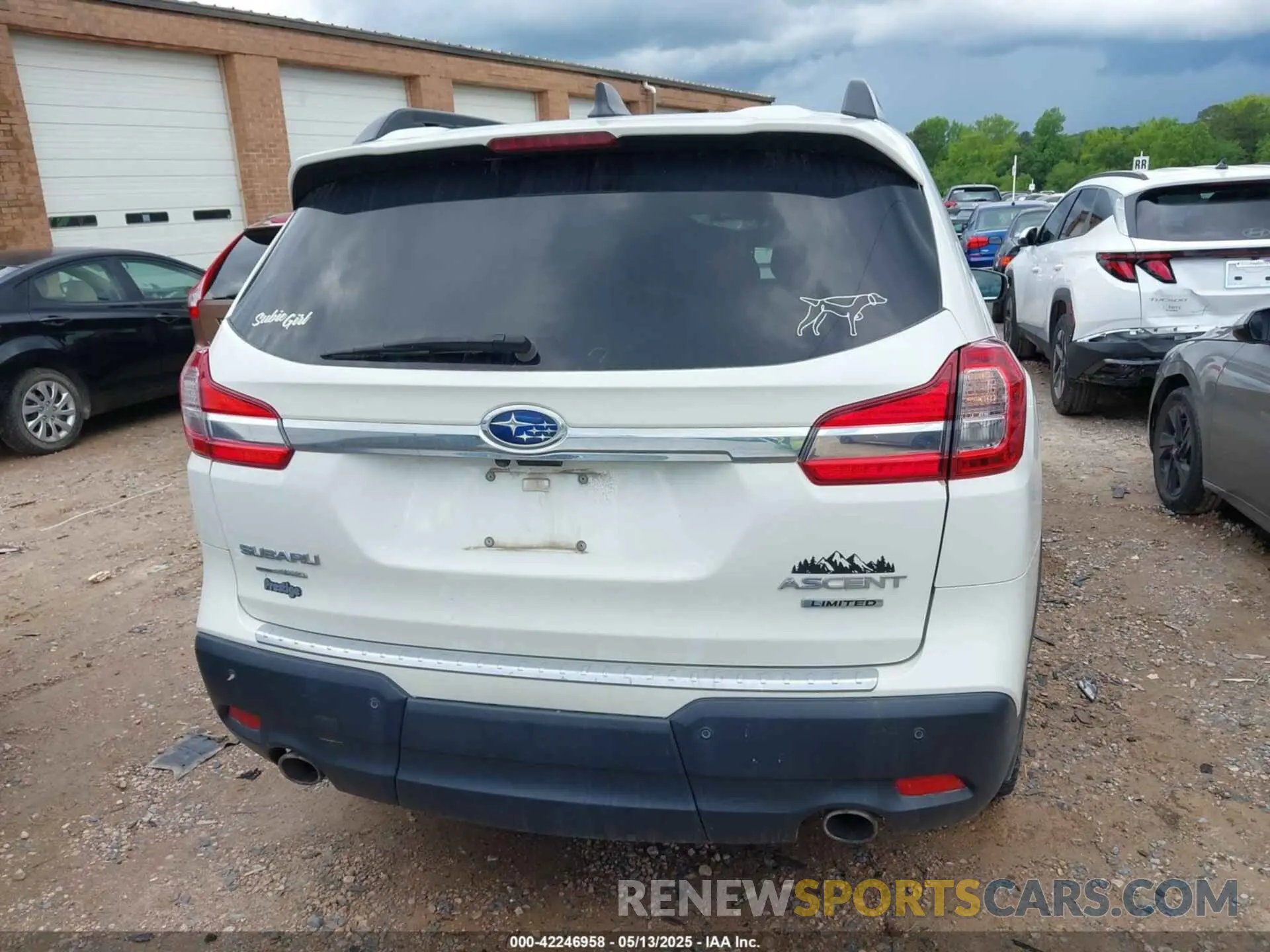 16 fotografías del automóvil dañado 4S4WMALD8L3480516 SUBARU ASCENT 2020