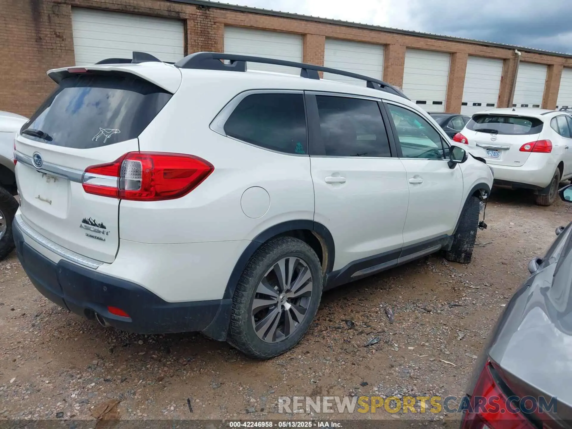 4 fotografías del automóvil dañado 4S4WMALD8L3480516 SUBARU ASCENT 2020