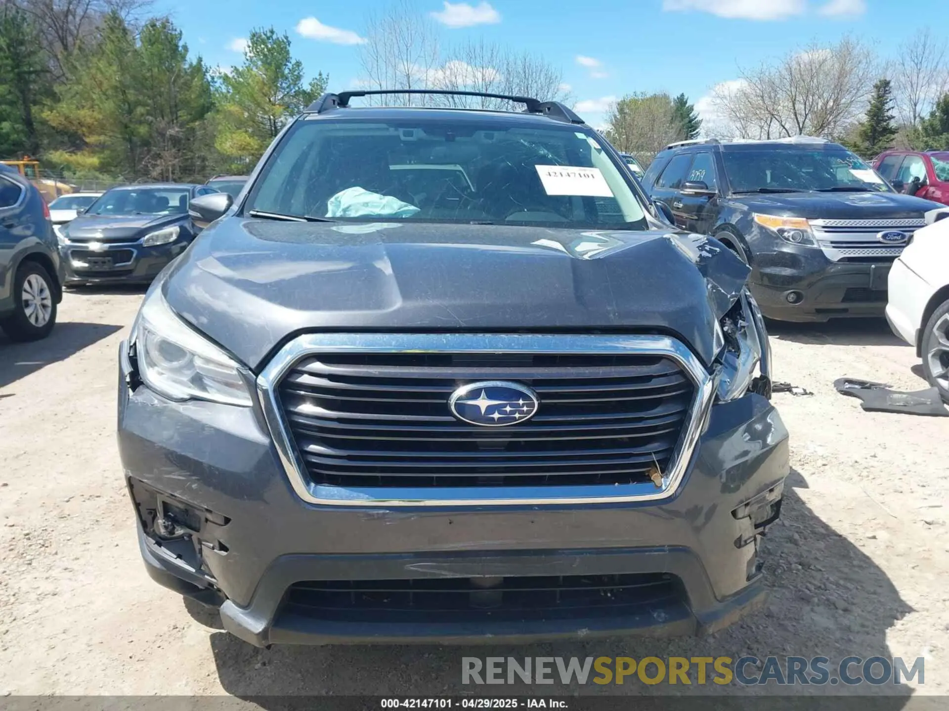 12 fotografías del automóvil dañado 4S4WMAPD0L3431501 SUBARU ASCENT 2020