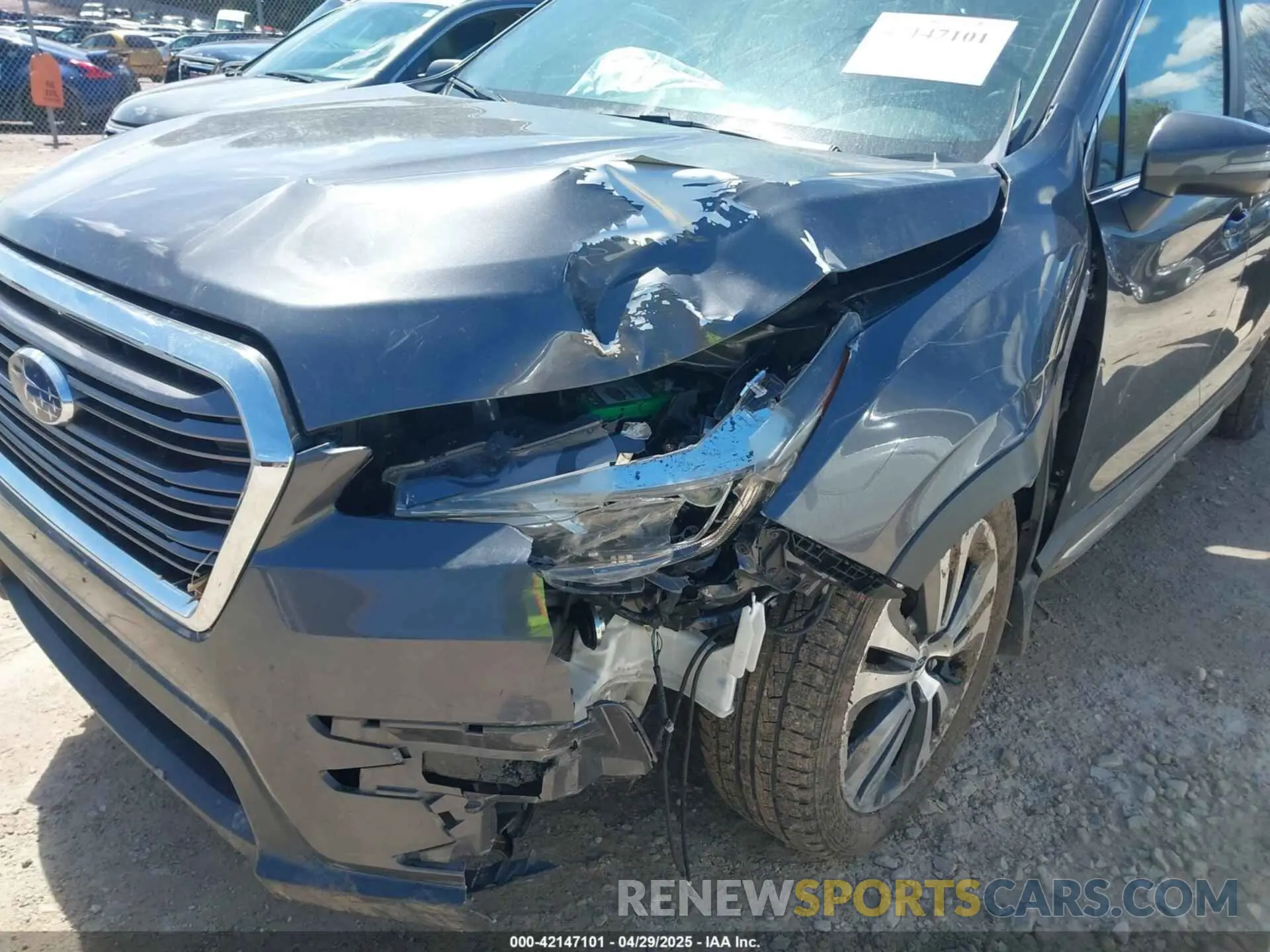 6 fotografías del automóvil dañado 4S4WMAPD0L3431501 SUBARU ASCENT 2020