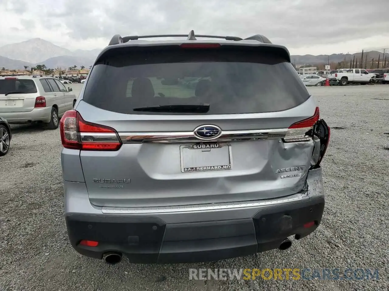 6 fotografías del automóvil dañado 4S4WMAPD1L3422533 SUBARU ASCENT 2020